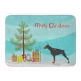 thumbnail image 1 of Carolines Treasures BB2978RUG Doberman Pinscher Merry Christmas Tree Machine Washable Memory Foam Mat, 1 of 1