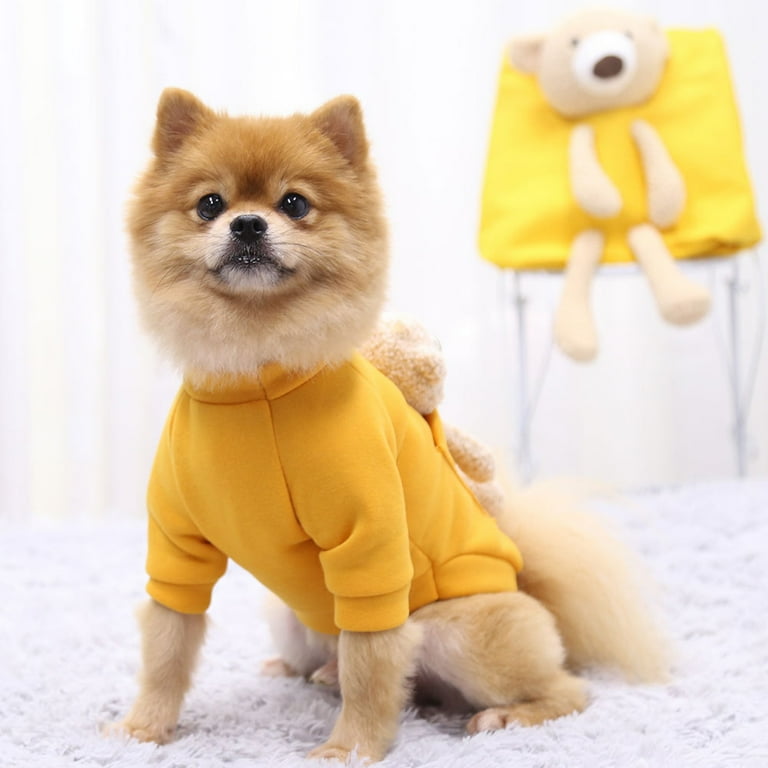 Dog Hoodie Sweatshirt for Dogs Cotton Fits Small Medium Dachshund