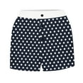 thumbnail image 5 of SwiftWear Fashionable Polka Dot High-Waisted Summer Pajama Shorts Women with Elastic Waist & Button Detail – Soft, Stretchy Sleepwear, 5 of 6