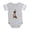 Heather Gray, variant on CafePress - Santa Boxer - Cute Infant Baby Football Bodysuit