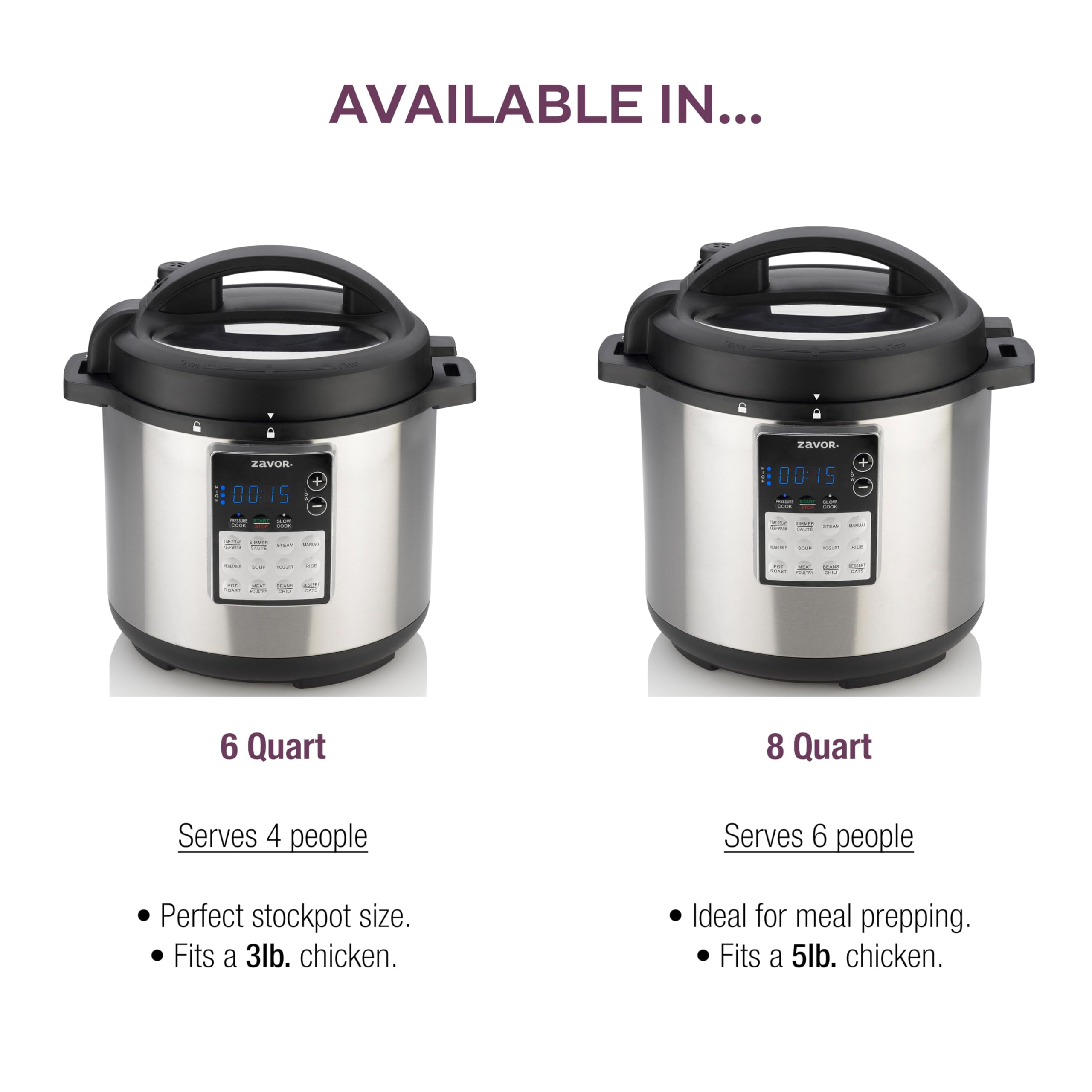 Zavor LUX Edge 2 Multi Cooker (6 Quarts)