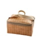 thumbnail image 1 of Bolsa de Picnic, cesta térmica para comida, contenedor de almuerzo impermeable, bolsa térmica aislante de ratán de imitación, 1 Uds., 1 of 5