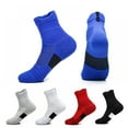 thumbnail image 1 of Forzero Sports Socks Men Professional Basketball Running Towel Bottom Anti-Slip Sport Boat Outdoor Breathable Cotton Hiking Socks, 1 of 5