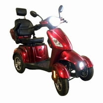 LuxuryTon X-1000 4 Wheels Electric Mobility Scooter without Roof - High Speed, Long Range