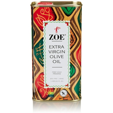French Vanilla Flavor Oil - Zoe Extra Virgin First Cold Pressed Olive Oil, 33.8 Fl Oz