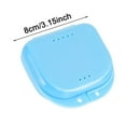Retainer Case With Vent Holes 2 Pack Mouth Guard Case With Tight Snap