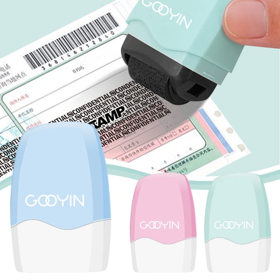 Kitchen Towels Clearance! Random Confidential Single Applicator Information Photosensitive Privacy Express Roller Seal Seal Code Alteration Personal Office Stationery 1Ml
