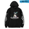 thumbnail image 1 of Anime Gaming Genshin Impact 2D sudaderas con capucha disfraz de Cosplay 2020 hombres y mujeres ropa sudaderas moda abrigo fiesta de Halloween Prop1S Deng Xun unisex, 1 of 2