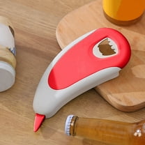 Multifunctional Can Opener, Beer Bottle Opener Universal Lid Opener, Non-slip Grip, Easy to Use Durable for Various Bottle Sizes, Kitchen Bar Gadget