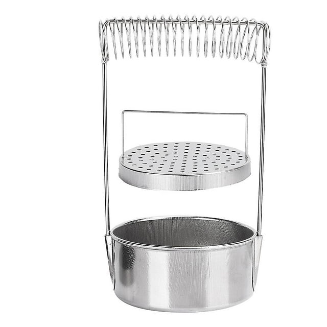Nettoyeur de pinceaux en acier inoxydable pour stylo de peinture à l'huile, support de baril de lavage droit