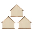 thumbnail image 3 of EeaseMX 3 alcancías de madera con forma de casa para hacer tú mismo, para ahorrar dinero, para pintar a los niños., 3 of 7