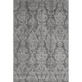 thumbnail image 2 of Addison Rugs Mayfield Premium Machine Washable Transitional Damask Gray Rectangle Rug, 9' X 12' Machine Washable Transitional Damask Gray Oversized Sherpa Throw Blanket, 2 of 7