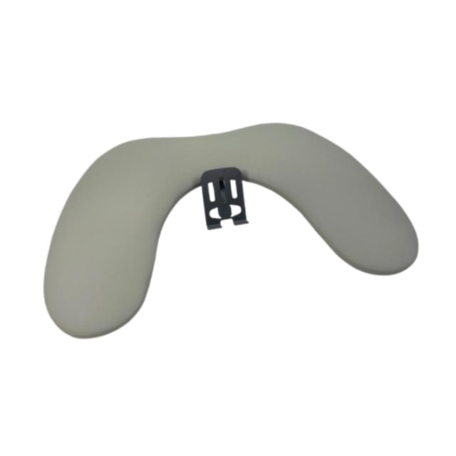 Reposabrazos de manicura, plegable, en forma de U, almohada de descanso de manos para equipo de herramientas de uñas con Gris