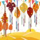 thumbnail image 2 of Carillón Viento 5/6/8/9/10/12PCS S Búho Navidad para Niñas/niños, 2 of 8