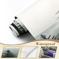 thumbnail image 4 of Peel and Stick Wallpaper Wall Murals Mountain Foggy Forest Tree Landscape Misty 100"H x 144"W Removable PVC Wall Paper Self-Adhesive Wall Paintings Art Decor for Bedroom Living Room, 4 of 7
