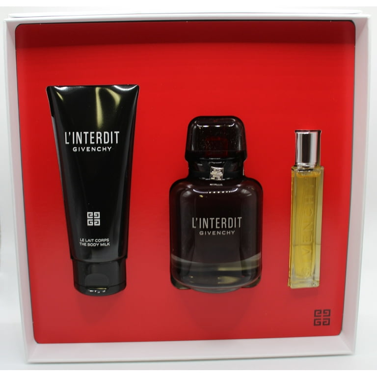 Givenchy L'interdit Rouge 3 Pcs Eau De Parfum Set For Women (NEW