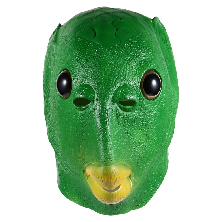 Latex Carnival Costume, Latex Face Meme Mask, Latex Fancy Dress