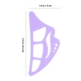 thumbnail image 2 of FENGGUIQU Plantilla Para Y Delineado De Ojos En Silicona Lavanda Para Uso, 2 of 8