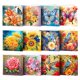 thumbnail image 1 of Tarjetas de Felicitación de pintura de diamantes 5D, conjunto de mosaico bordado de diamantes, bricolaje, regalo de vacaciones de Navidad, 20/16 piezas, 1 of 4