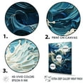 thumbnail image 3 of Designart "Dreamy Oceanic Fantasy I" Ocean Wall Decor, 3 of 7
