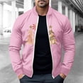 thumbnail image 1 of LOVZFMLL Jackets for Men Pullover Sweater Stand Collar Elastic Solid Color Half Sweater For Men Stand-up Collar Sweater, 1 of 5