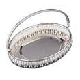 thumbnail image 3 of veasfak Fruit Tray with Handle Creative for Household Cupcake Display Birthday Party Oval, 3 of 9