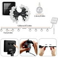 thumbnail image 6 of FANHAO 100 Bulbs Solar String Lights, Solar Powered with 8 Modes for Garden, Outdoor, Backyard, 6 of 7