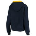 thumbnail image 3 of Women's Colosseum Navy Cal Bears Loud and Proud Pullover Hoodie, 3 of 3