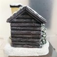 thumbnail image 4 of Quemador de incienso en forma de cono nevado, quemador de incienso con forma de casita de chimenea navideña, adorno de aromaterapia, incienso para habitaciones, 4 of 5