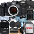 thumbnail image 1 of Canon EOS R7 Appareil Photo Sans Miroir avec Objectif 18-150mm + 75-300mm + Carte Mémoire 64 Go + Étui + Ensemble d'Accessoires ZeeTech, 1 of 8