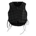 thumbnail image 1 of braveheart Equestrian Vest Lengthened Filler Good Elasticity Lightweight Safety Horse Riding Body Protector Waistcoat with Zipper Outdoor CS, 1 of 5