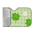 thumbnail image 2 of Bingfone St Patrick's Day11 Car Windshield Sunshade,Sun Foldable Sun Shield Sun Visor for Car - Medium, 2 of 9