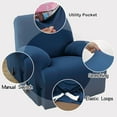 MarCielo 1 Piece Lazy Boy Recliner Cover Stretch Recliner Slipcover