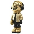 thumbnail image 1 of Bonita estatua de astronauta, accesorios, figurita, resina creativa, escultura de astronauta, arte Oro, 1 of 8