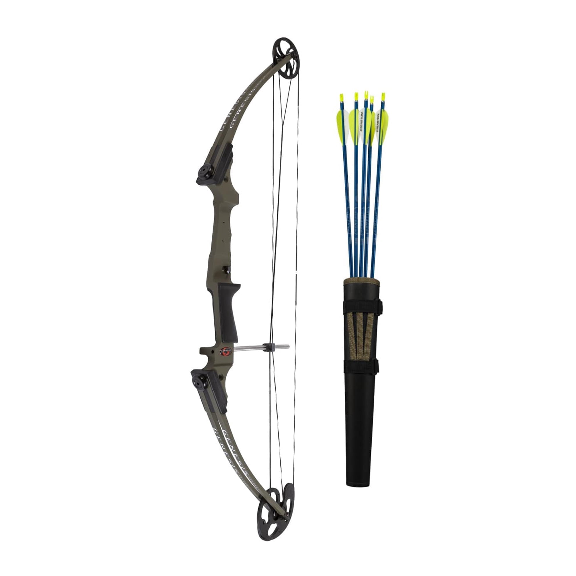 Open Box Genesis Archery Original Target Practice Bow Kit, Right Handed, Ambush