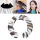 thumbnail image 4 of Collar de corte de silicona profesional ajustable impermeable protector de chal herramienta Marrón degradado, 4 of 9