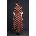thumbnail image 3 of Bimba Robe Chemise Décontractée pour Femmes Imprimé Fête Mi-Mollet Robe Swing-Grande, 3 of 5