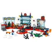 LEGO Marvel Spider-Man Attack on the Spider Lair 76175 Collectible Building Toy (466 Pieces)