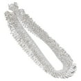thumbnail image 4 of Clothing Accessories, Sewing Rhinestone Trim Rhinestone Necklace Rhinestone Tassel Chain 1 Yard  Cut   For DIY Decoration Silver, 4 of 8