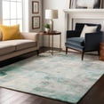 thumbnail image 7 of Addison Rugs Mayfield Premium Machine Washable Transitional Blocks Teal Rectangle Rug, 10' x 14', 7 of 7
