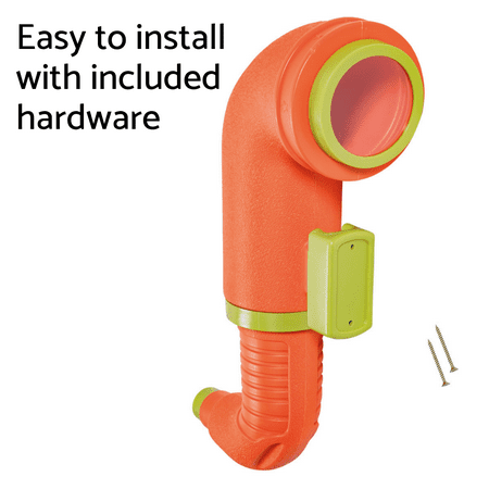 Blue Rabbit Play Mega Periscope for Outdoor Playsets, Orange/Lime Green