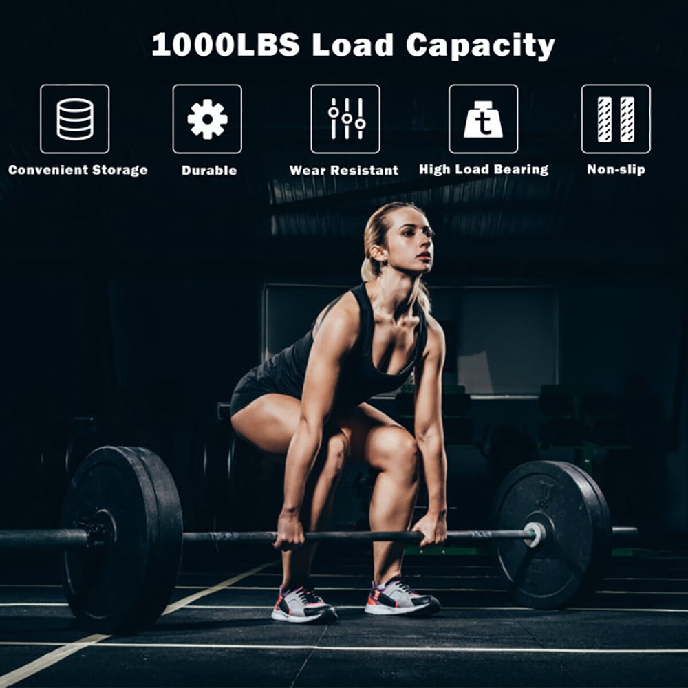 Spaco 1000 lbs Weight Lifting Barbell, Weightlifting Barbell Olympic Weight Bar