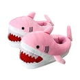 thumbnail image 1 of Minnieouse Pantuflas peludas de tiburón antideslizantes Piso casual Divertido para interior de otoño Calzado rosa Talla UE 36-43, 1 of 1