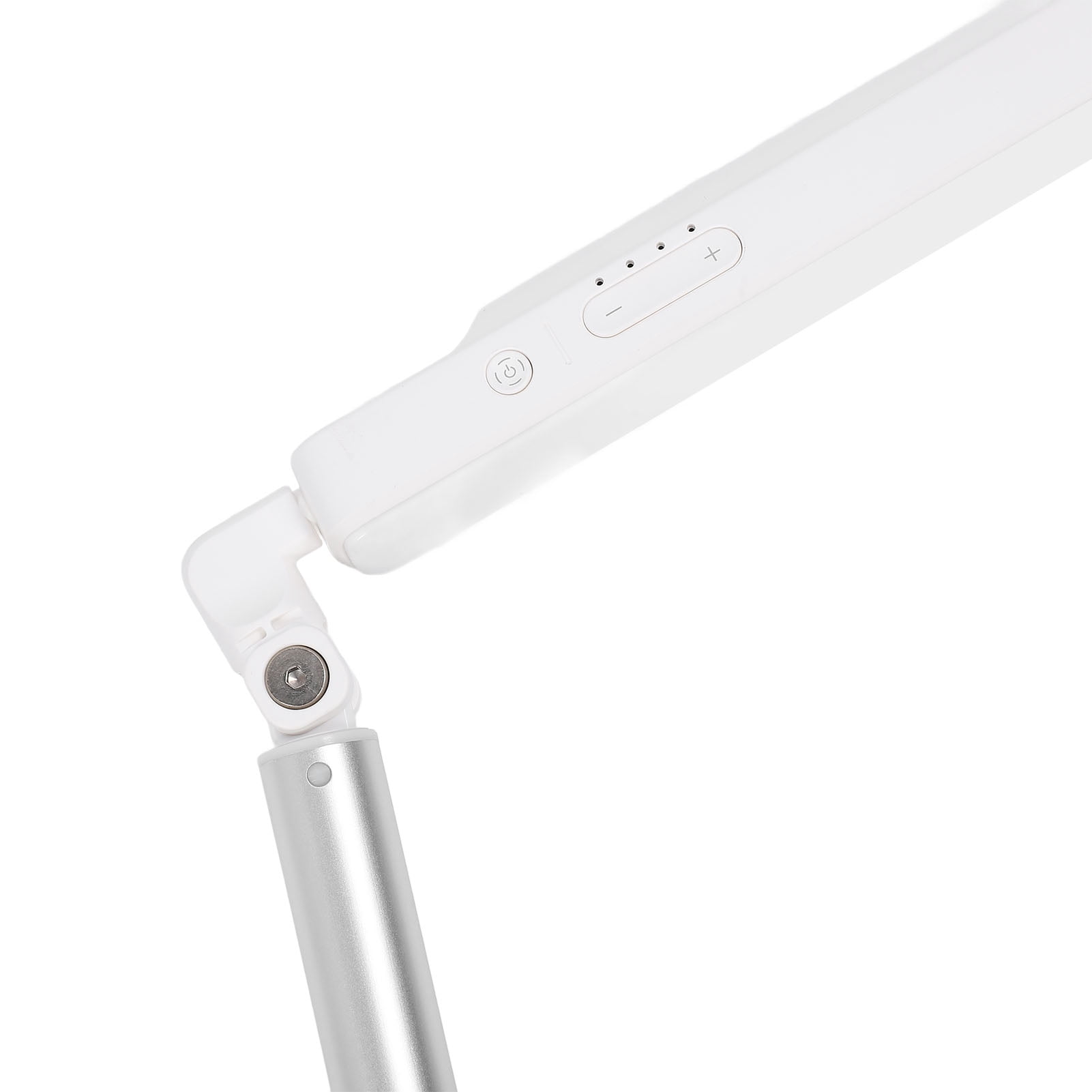 NFTIGB LED Desk Lamp with Clamp, Eye Caring Telescopic Swing Arm Foldable Table Light for Manicure, Nail Art, Sturdy Office Reading, Black (16.5 inches / 42.0 cm)