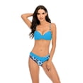 thumbnail image 1 of Conjunto de Bikini a la moda para mujer, traje de baño de dos piezas con estampado, para verano qym unisex, 1 of 2
