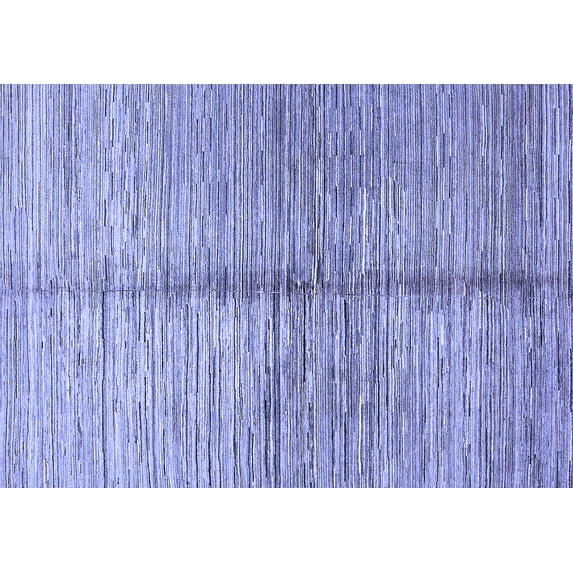 Ahgly Company Machine Washable Indoor Rectangle Abstract Blue Modern Area Rugs, 2' x 5'