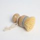 thumbnail image 2 of Bamboo Palm Brush, Scrub Brush For Dish Pots Pans Kitchen Sink Cleaning, Pack Of 2, 2 of 3