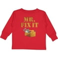 thumbnail image 3 of Inktastic Mr. Fix-it 2 Boys Long Sleeve Toddler T-Shirt, 3 of 5
