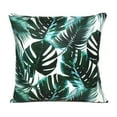 thumbnail image 3 of Oussum Housses de Coussin Décoratives pour la Maison en Coton à Impression Numérique avec Fermeture Éclair Taies d'Oreiller Décoratives Feuille Tropicale Ensemble de 5, 3 of 5