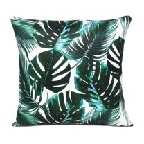 Oussum Floral Decorative Throw Pillows Cases Printed Cushion Covers, Size 16x16 Inches